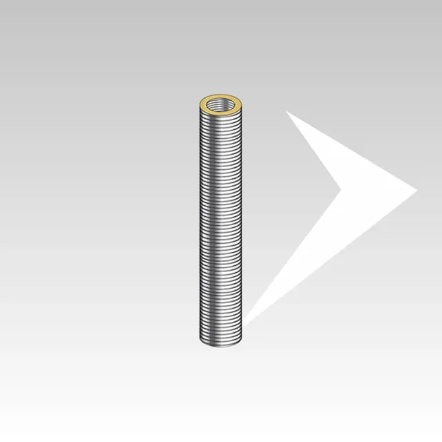 AMR Top IFX101 tubo flessibile coibentato inox