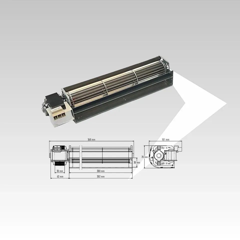 AMR Top Trial TAS30B4-004-S7 ventilatore tangenziale 300 mm