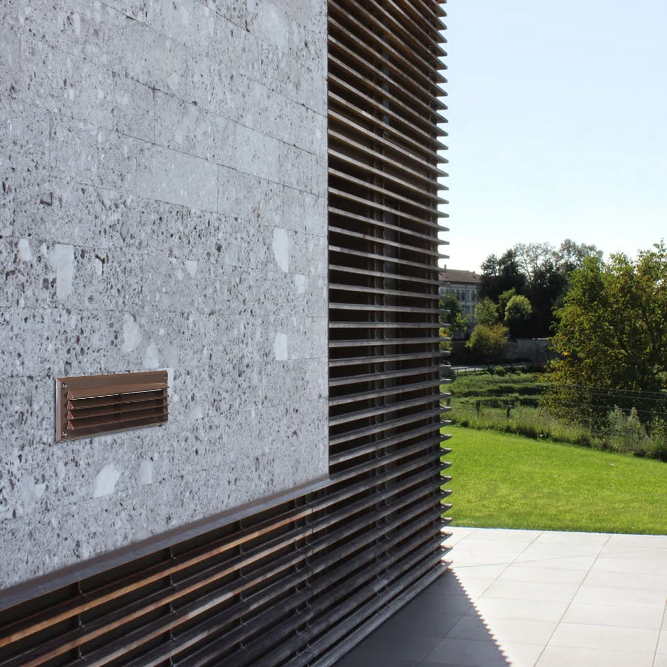 La Ventilazione Griglia rettangolare sovrapporre 227x80 mm