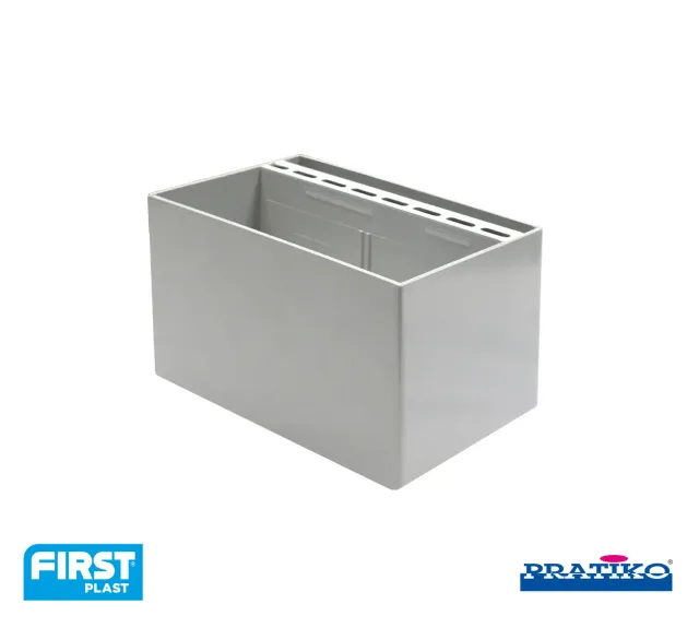 La Ventilazione Pozzetto ispezione PVC caditoia fessura h 110 mm