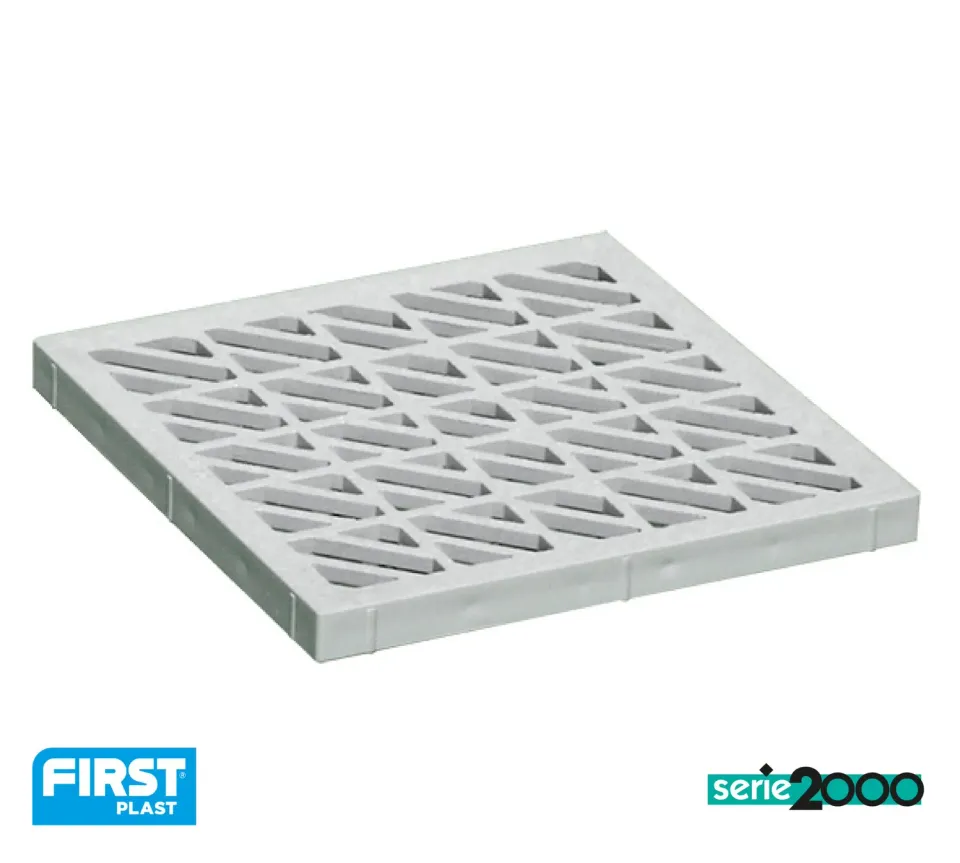 La Ventilazione Griglia Leggera PVC Anti-Shock Drenaggio