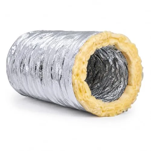Airflow 9021321 Condotto Flessibile Alluminio 200 mm x 10 m Argento
