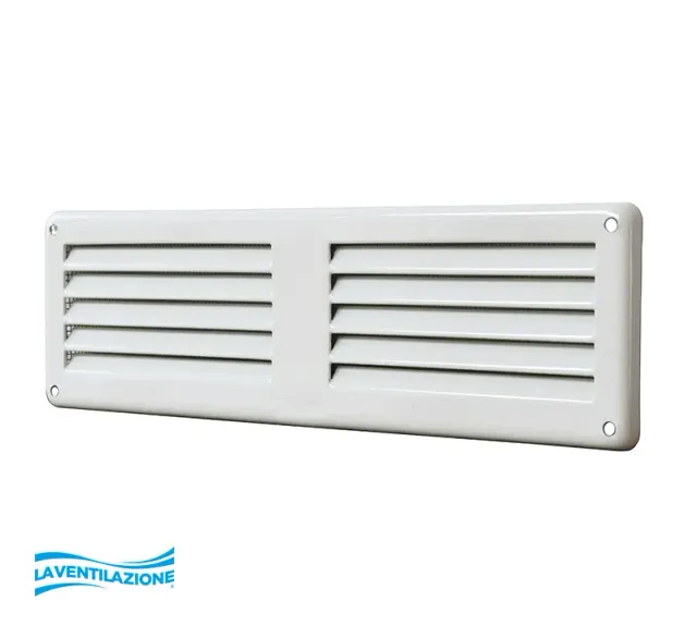 La Ventilazione Griglia Rettangolare Sovrapporre 200x60 mm