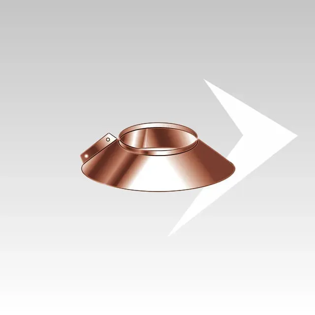 AMR Top DP25 DPR2542 fascetta anti intemperie tetto inox