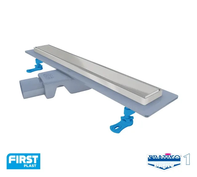 La Ventilazione Pratiko Bagno 1 canale sifonato inox piastrellabile