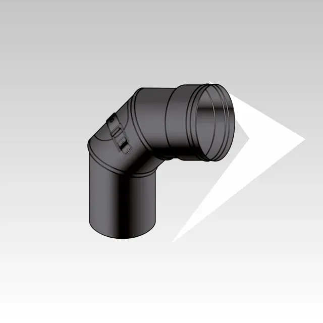 AMR Top Biom Top SP1209 Curva 90° Ispezione Nera