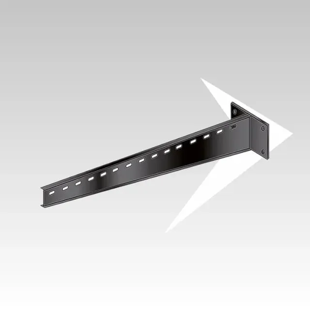 AMR Top DP10 DPCN135069 distanziale collare-muro 600 mm nero