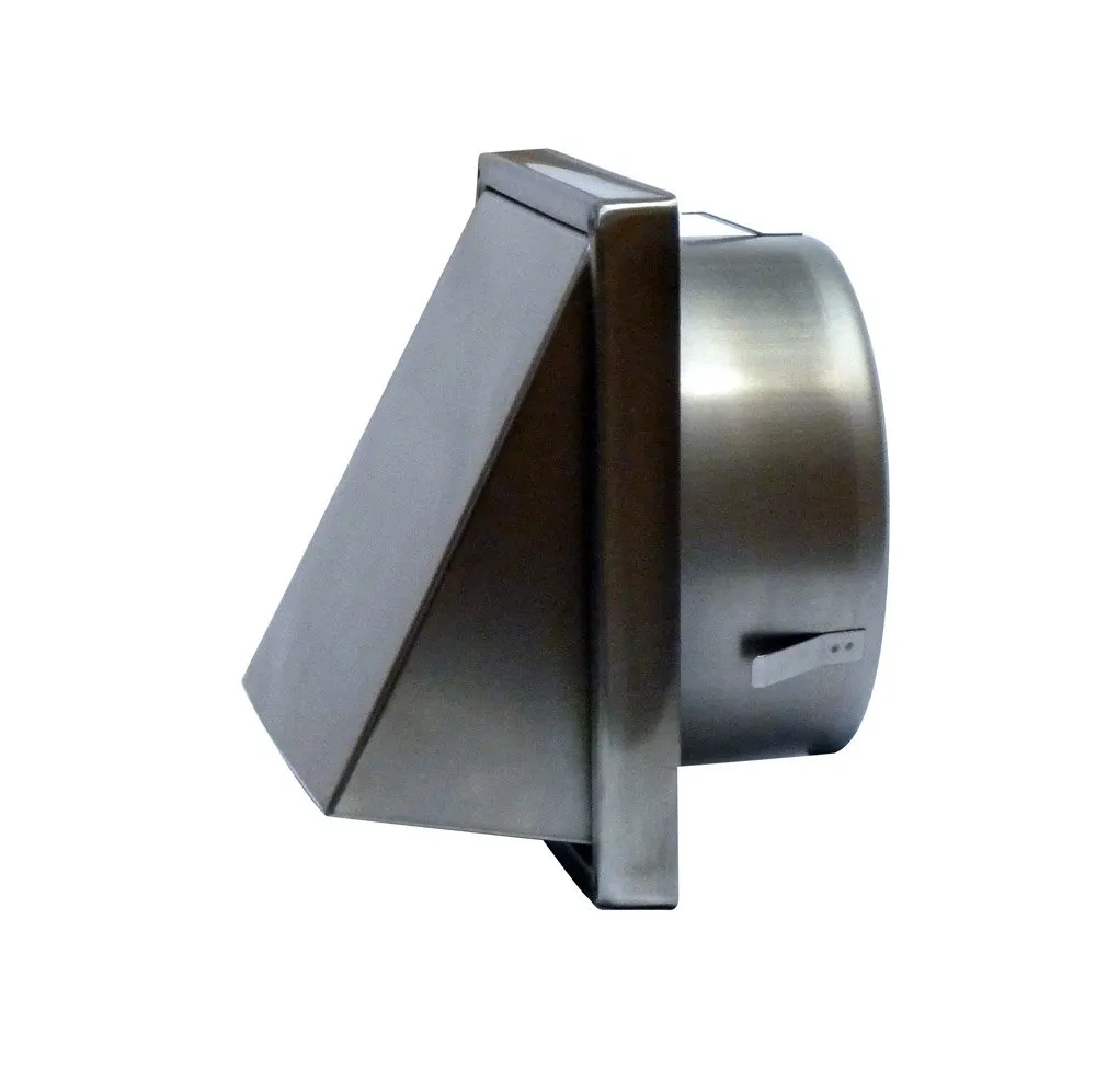 Airflow 9041230 Presa Aria Inox Quadrata 125 mm Antivolto