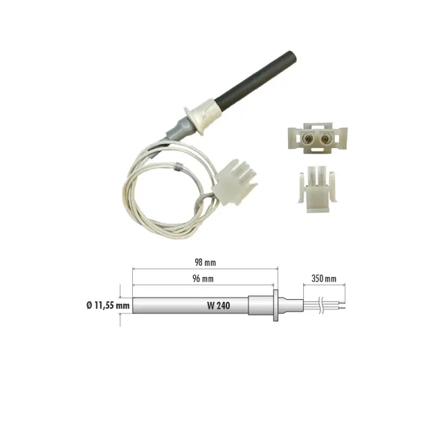 AMR Top CER01 candeletta ceramica 240W 98 mm