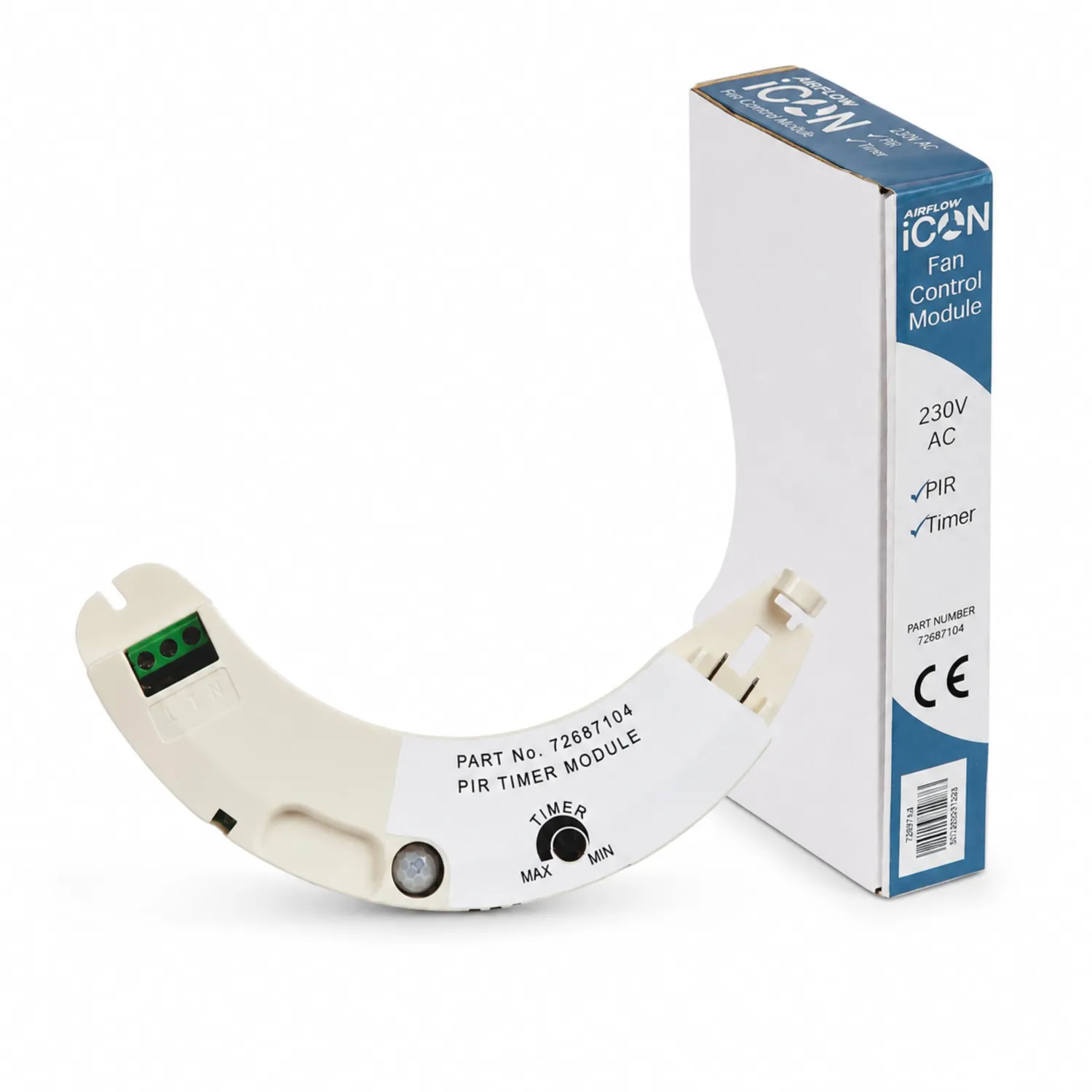 Airflow iCON Modulo Timer 1-30 min per Aspiratore