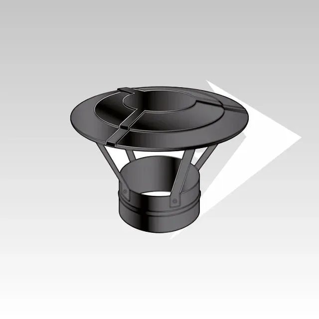 AMR Top SPB20 cappello cinese nero 550°C