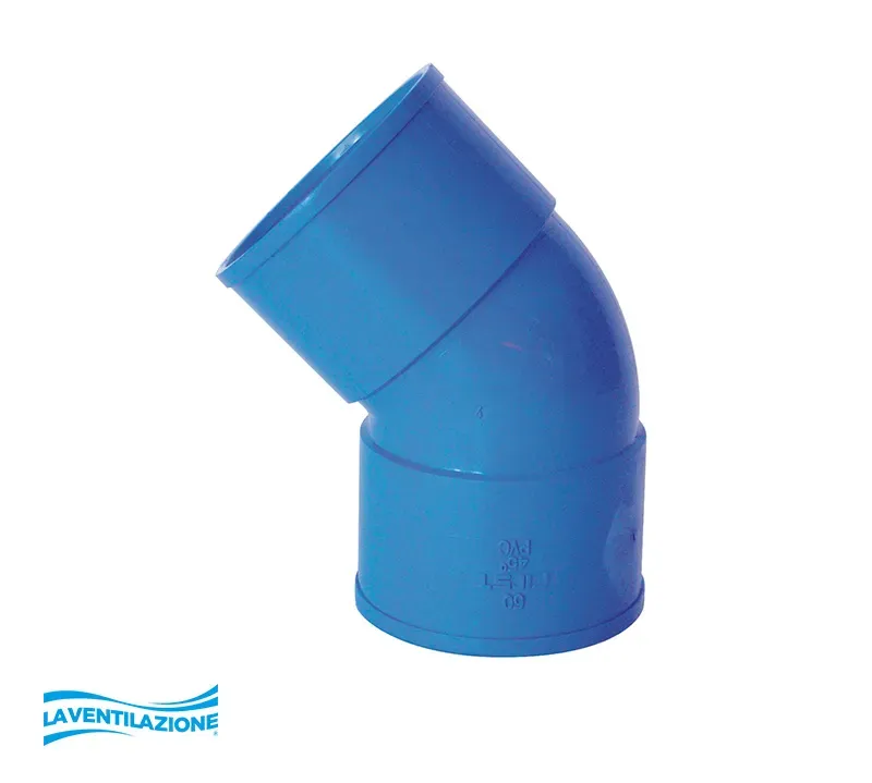 La Ventilazione Curva 45° FF Raccordo