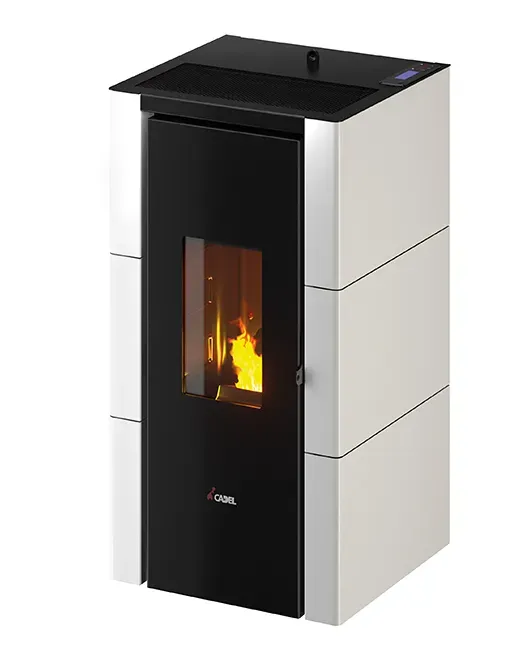 Cadel Cristal 7 UP stufa a pellet 7 kW scarico superiore