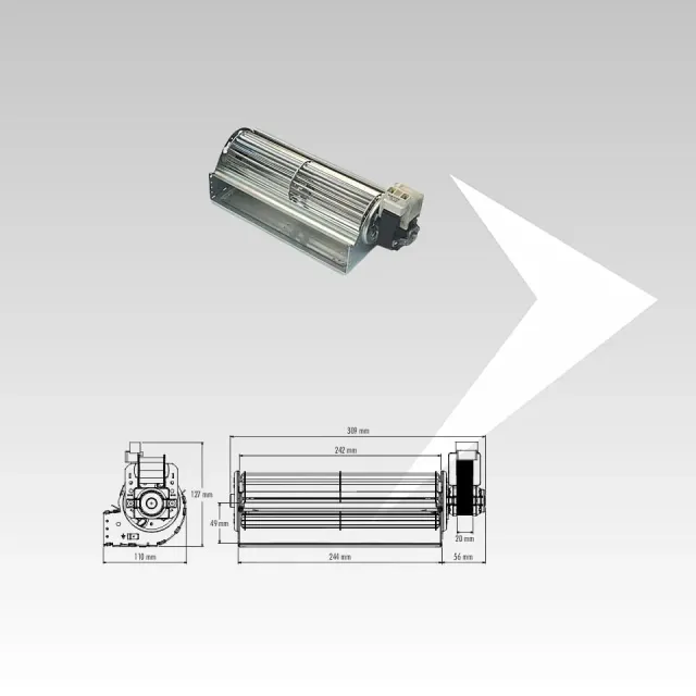 AMR Top Trial THS24B5-014-D1 ventilatore tangenziale