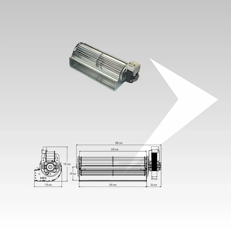 AMR Top Trial THS24B5-014-D1 ventilatore tangenziale