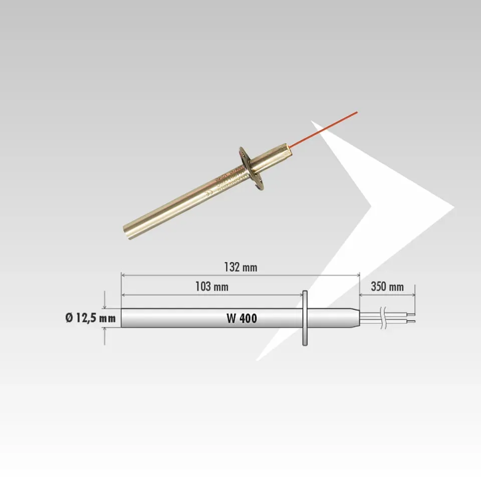 AMR Top ELF60023 candeletta flangia 132 mm 400W pellet
