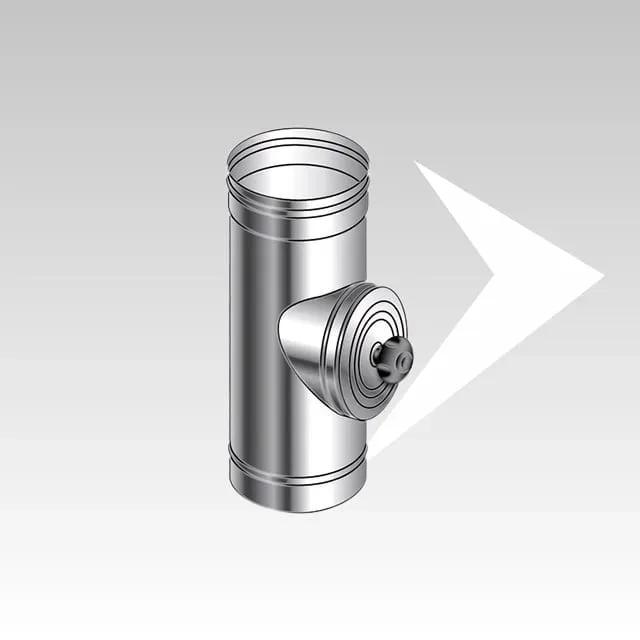 AMR Top SP129 elemento portello ispezione tondo inox 80 mm