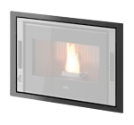 Piemme cornice inserto pellet Cadel Zefiro ghisa