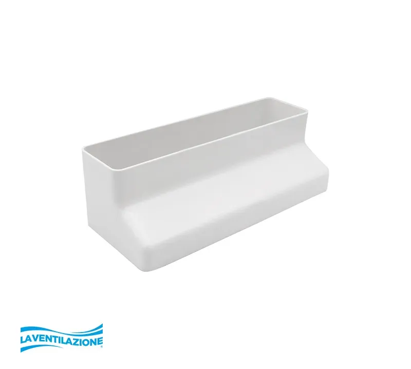 La Ventilazione Riduzione 220x90 a 220x55 raccordo ABS