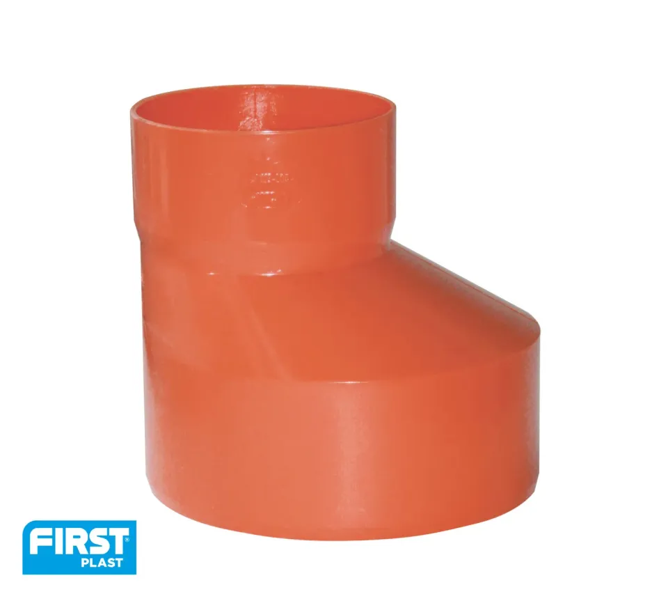 La Ventilazione Gamma Aumento Conico Eccentrico Arancio