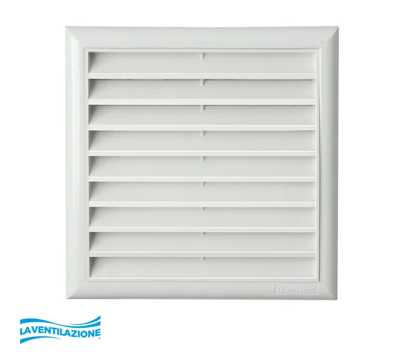 La Ventilazione Griglia sovrapporre alette fisse 120x60 150x70 mm